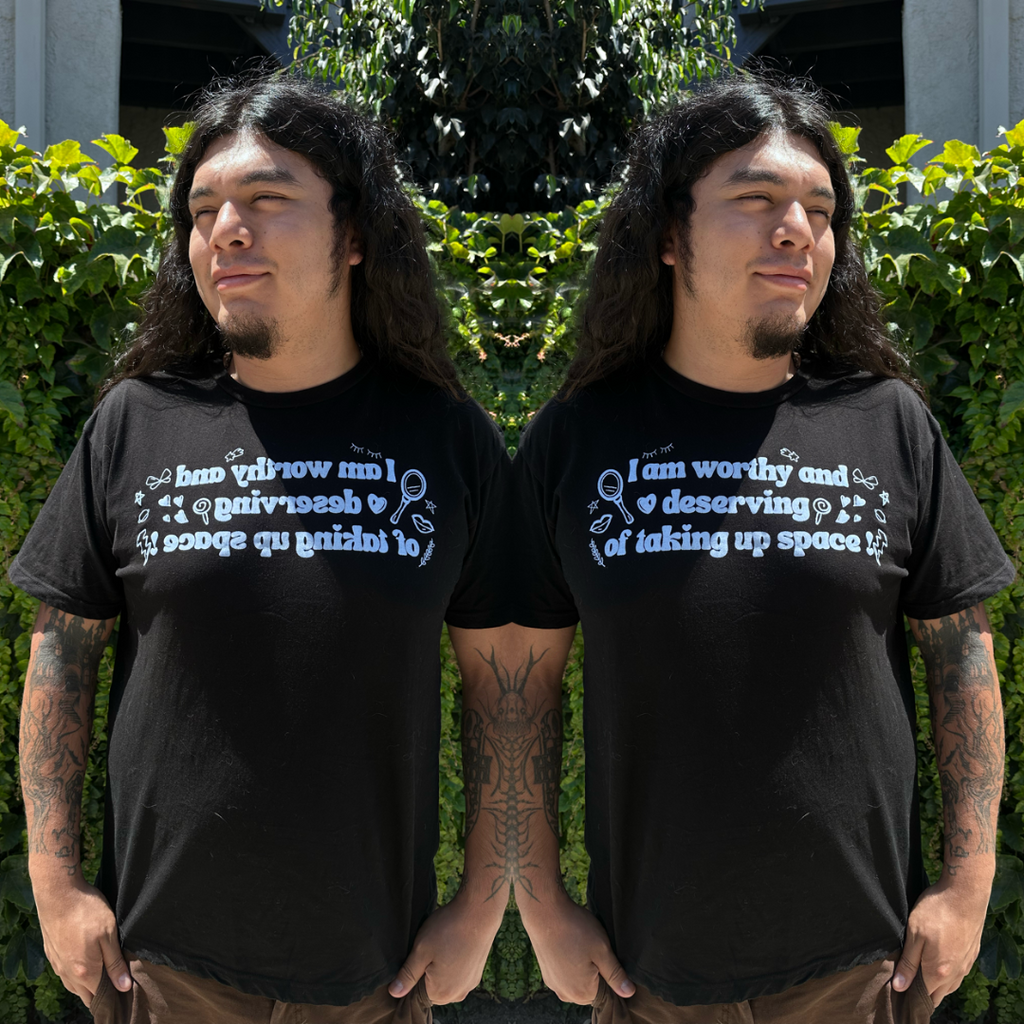 “I am worthy” full shirt